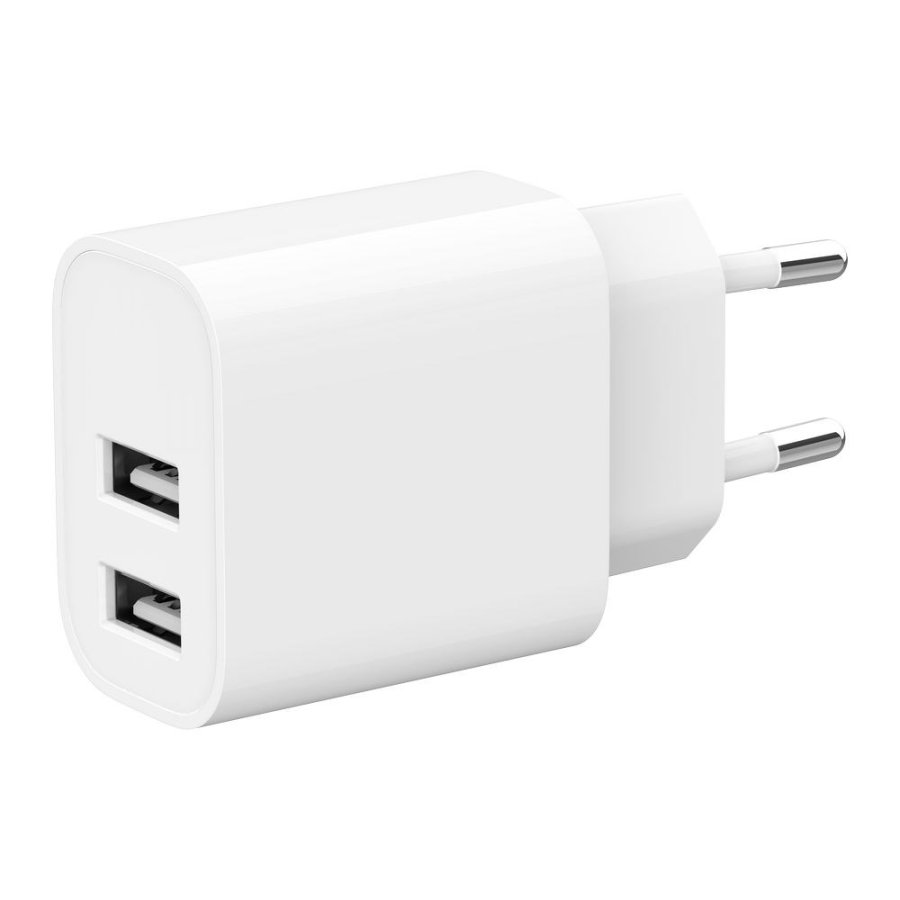 Gembird TA-UC-2A12-01 oplader til mobil enhed Smartphone, SmartWatch, Tablet Hvid Vekselstrm Indendrs #1