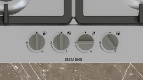 Siemens EG6B5PK90 kogeplade Sort, Rustfrit stl Indbygget 60 cm Gaskomfur 4 zone(s) #2
