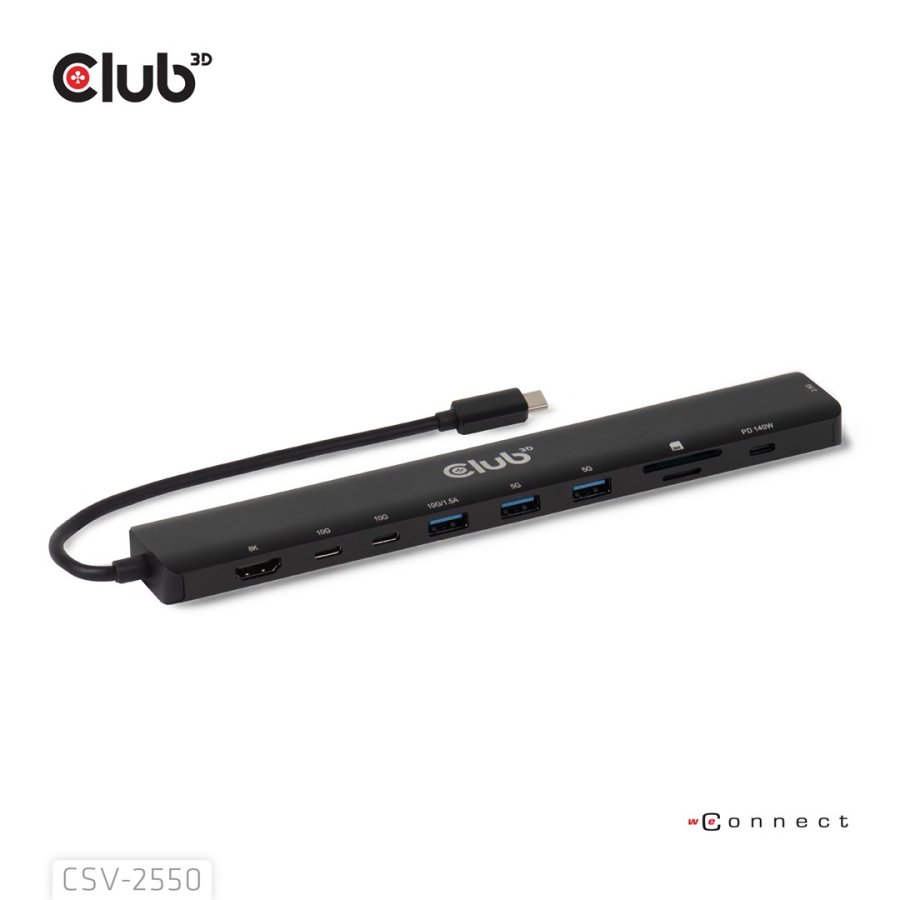 CLUB3D CSV-2550 interface hub USB Type-C #4