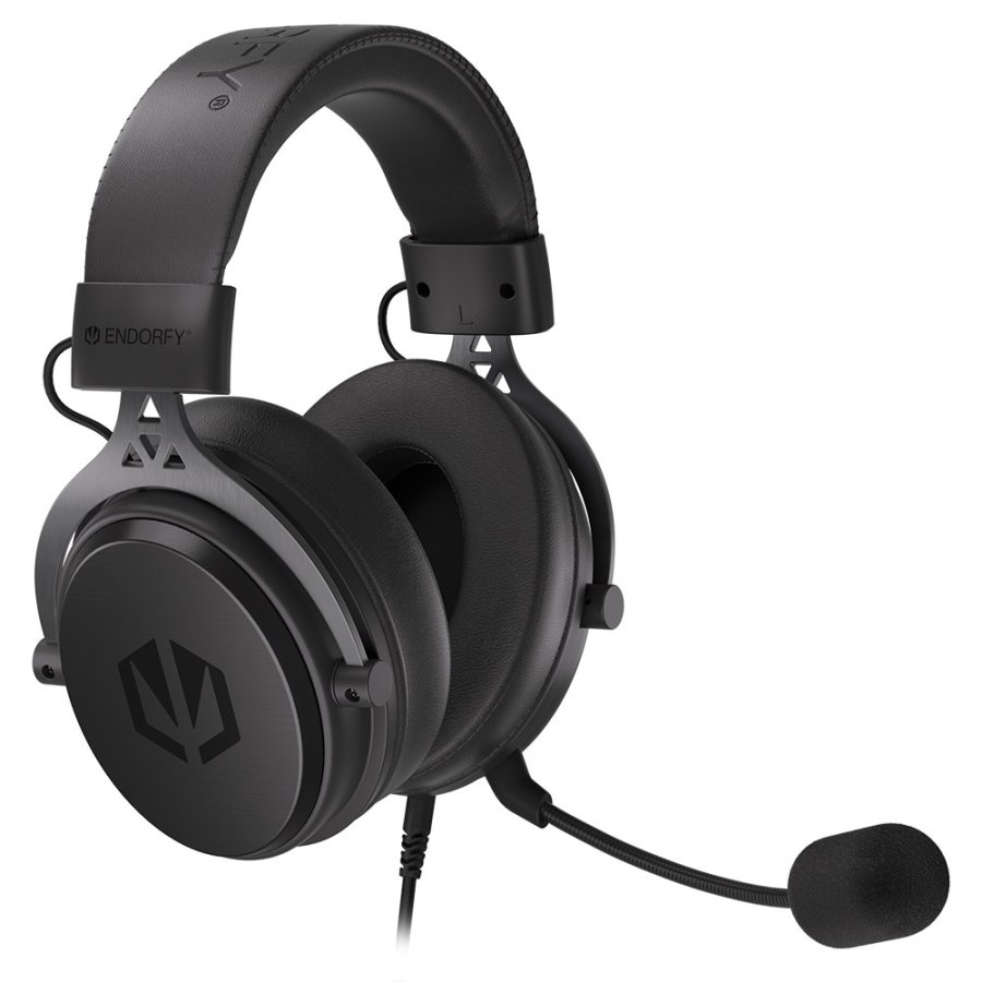 ENDORFY VIRO Headset Ledningsfrt Musik/hverdag Sort #4