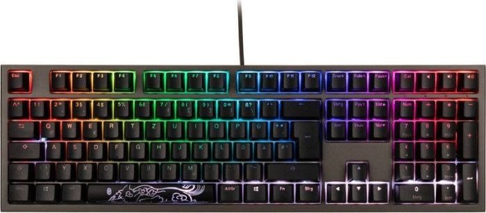 Ducky Shine 7 tastatur Spil USB Tysk Sort, Gr #1