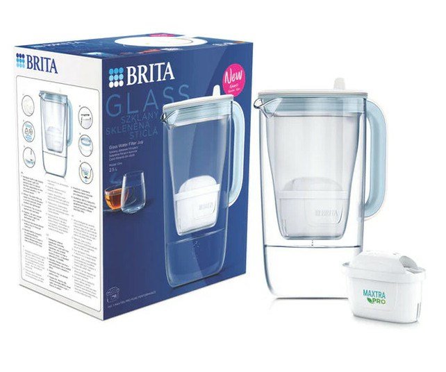 Brita 1050452 vandfilter Bordplade vandfilter 2,5 L Bl, Hvid #1