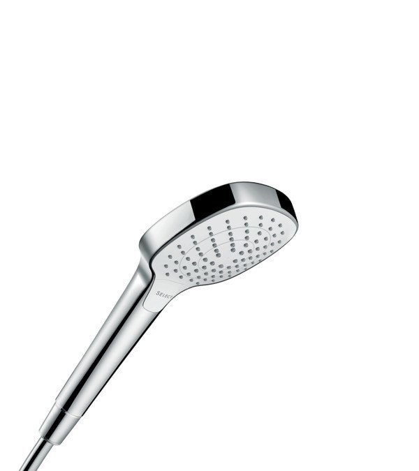 Hansgrohe Croma Select E H�ndholdt bruserhoved Krom, Hvid #1