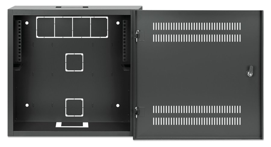 Intellinet 713689 stativ 2U/4U Vgmonteret stativ Sort #7