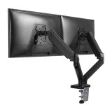 Desktop Swivel Mount for Two LCD Monitors Gas Spring #18