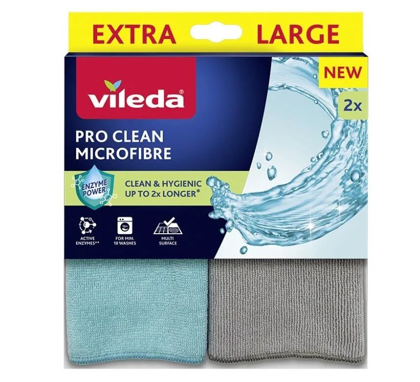 Universalklud med enzymer Vileda Pro Clean 2 stk. #1