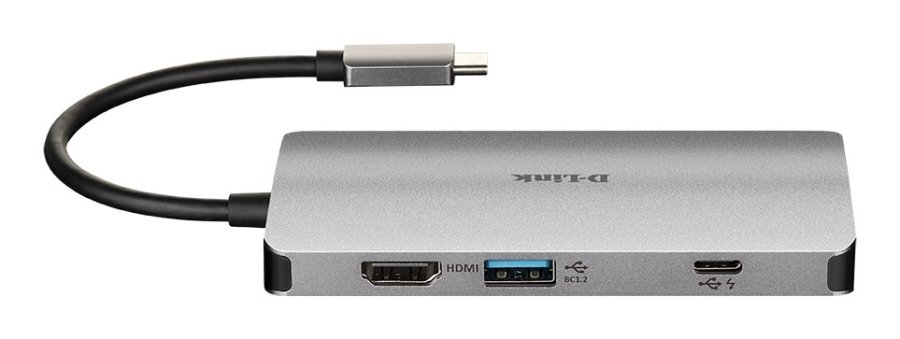 D-Link DUB-M810 Ledningsfrt USB 3.2 Gen 1 (3.1 Gen 1) Type-C Aluminium #5