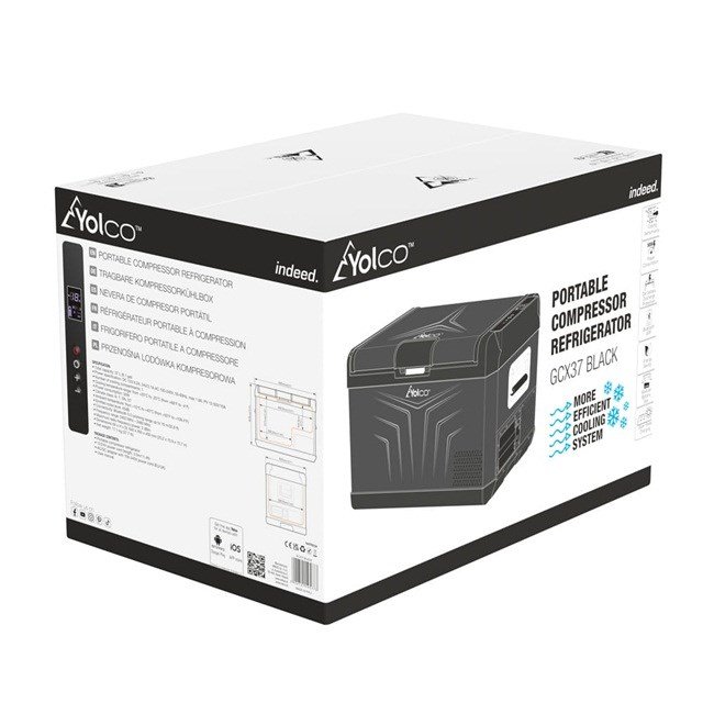 YOLCO GCX37 Black Brbart kompressorkleskab #17