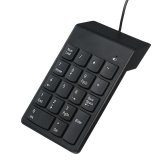 GEMBIRD KPD-U-03 USB numerisk tastatur, sort #1