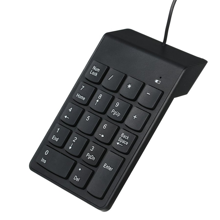 GEMBIRD KPD-U-03 USB numerisk tastatur, sort #1