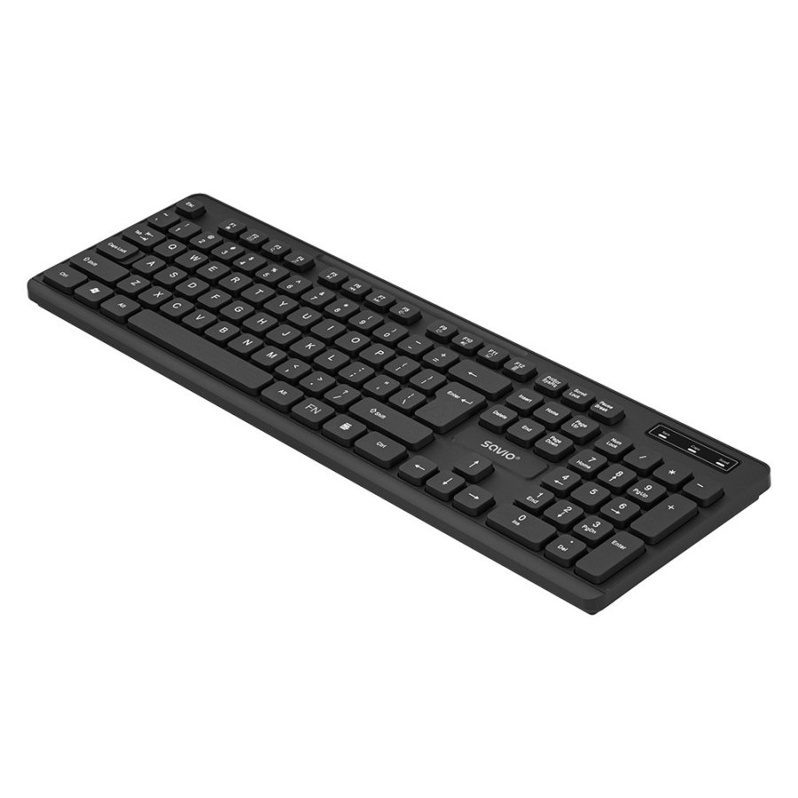 Savio KB-02 tastatur Hjemme/kontor USB QWERTY Sort #3