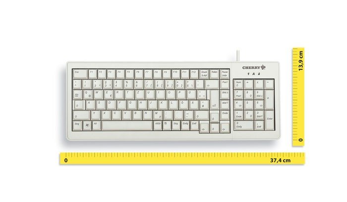 CHERRY XS tastatur Hjem USB QWERTZ Tysk Gr� #4