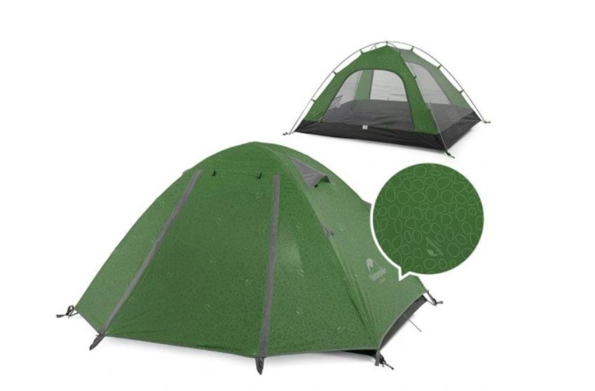 Telt NATUREHIKE P-SERIES 4 UV NH18Z044-P FOREST GREEN Grn #1