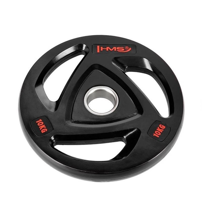 HMS Fitness TOX10 1 stk Olympic Gummibelagt vgtskive #4