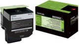 Lexmark 80C2XKE tonerpatron 1 stk Original Sort #1