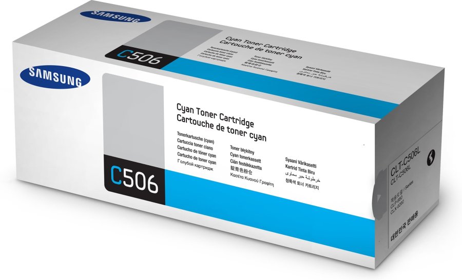 Samsung CLT-C506L High Yield Original-tonerpatron, cyan #3