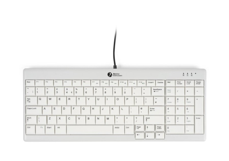 BakkerElkhuizen UltraBoard 960 V2 tastatur Kontor USB QWERTY US engelsk Gr� #1
