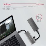 Axagon HMC-5G21 dockingstation Ledningsfrt USB 3.2 Gen 2 (3.1 Gen 2) Type-C Gr #4