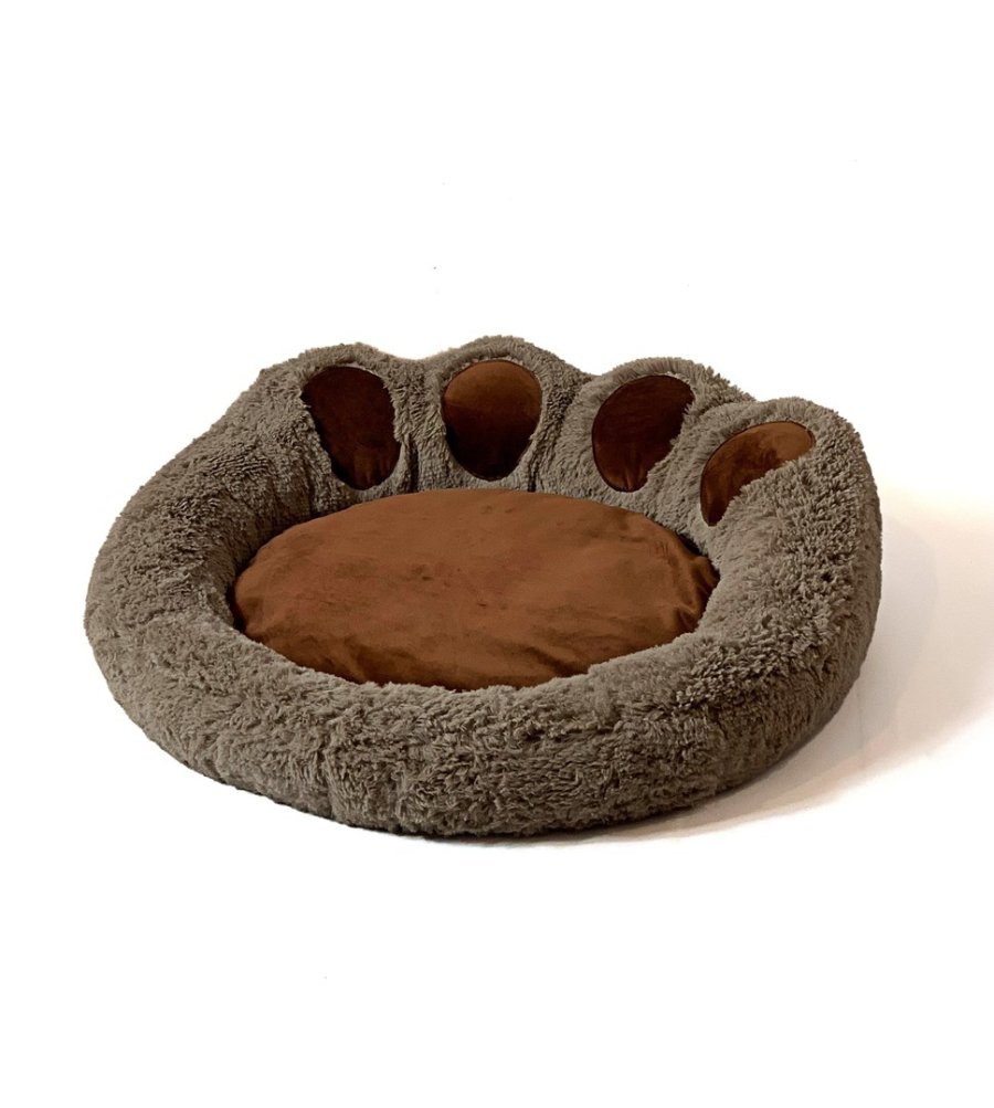 GO GIFT Hunde- og katteseng XL - brun - 75x75 cm #1
