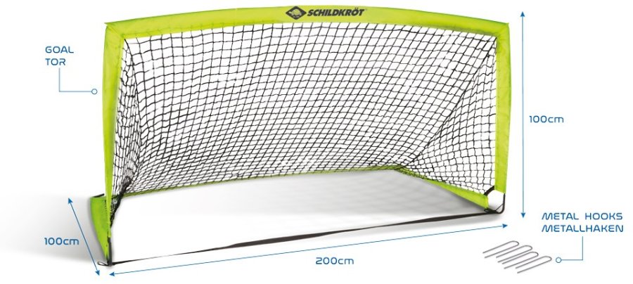Schildkrt Funsports 970985 fodboldml Brn Fritstende #5