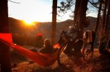 Ticket To The Moon PRO HAMMOCK - Lightest Pro H�ngende h�ngek�je 1 person(er) Nylon M�rkegr�n #2