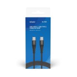 Savio CL-160 USB kabel 2 m USB 2.0 USB C - USB C Sort #2