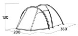 Easy Camp Lomsdal 3 Grn Kupel/Igloo telt #5