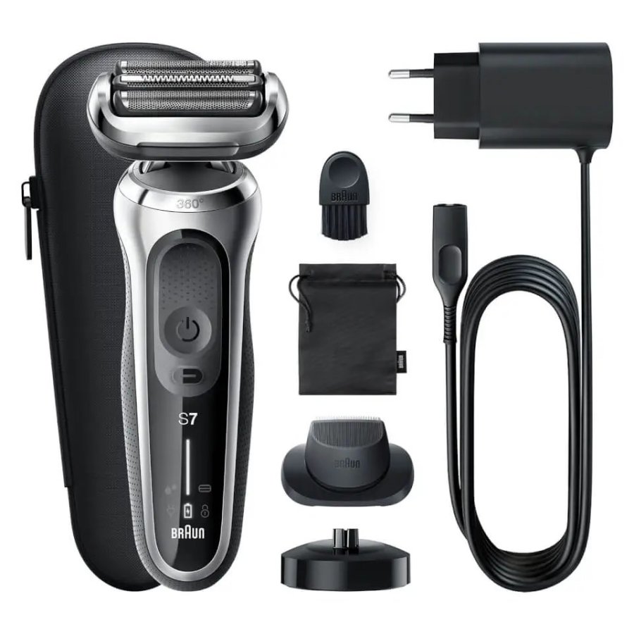 Braun Series 7 71-S4200cs Folie shaver Trimmer Sort #4
