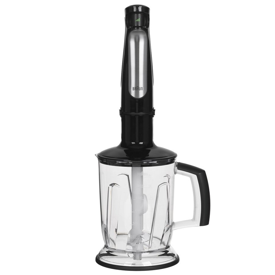 Braun MultiQuick 7 MQ 7045X 1,25 L Nedsnkning blender 1000 W Sort, Rustfrit stl #12
