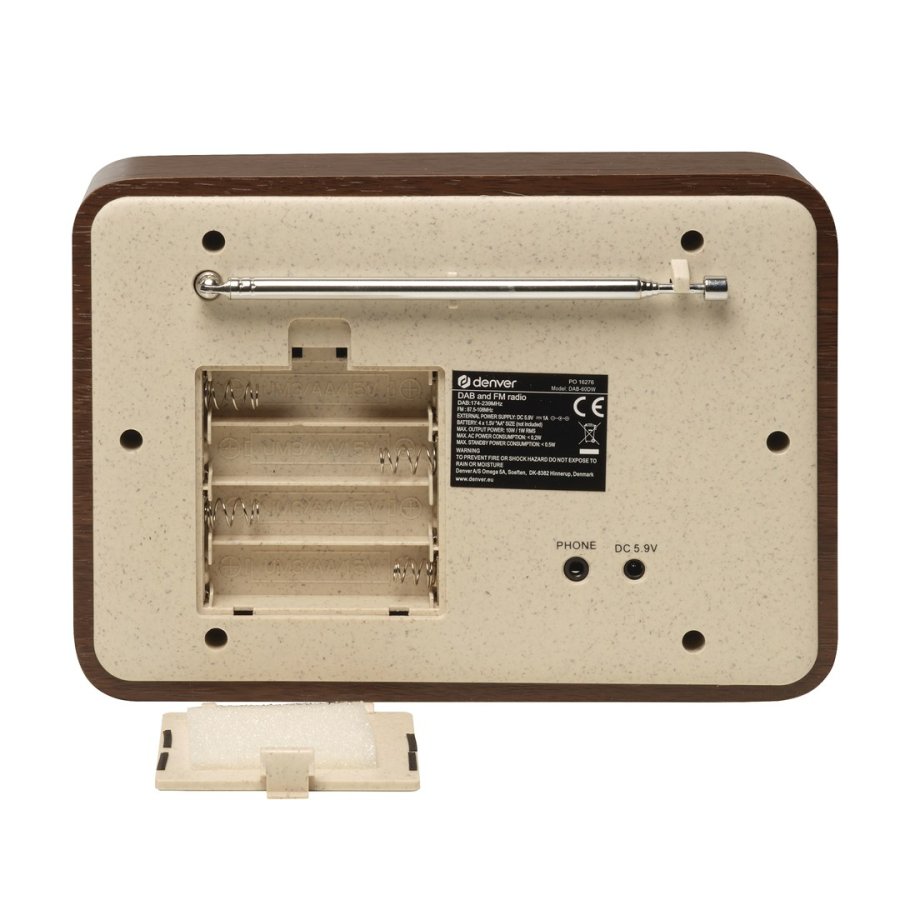 Denver DAB-60DW Brbar Analog & digital Tr #4