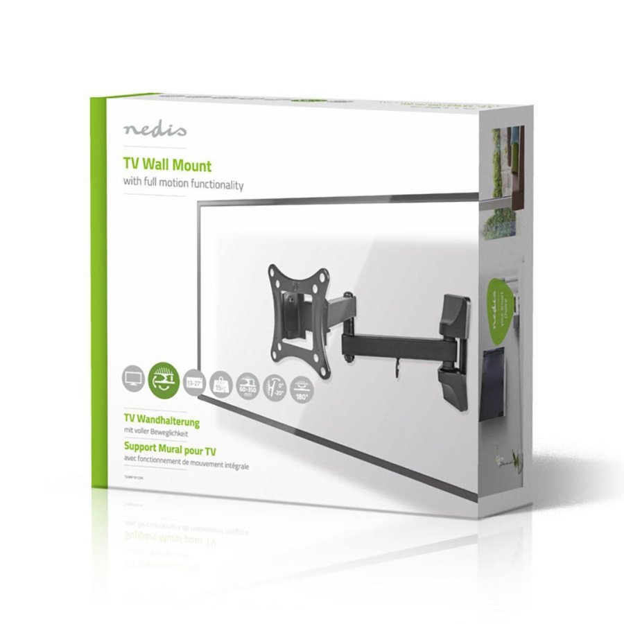 Nedis TVWM1510BK tv-beslag 68,6 cm (27
