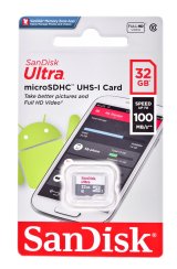 Sandisk Ultra microSDHC hukommelseskort 32 GB Klasse 10 #1