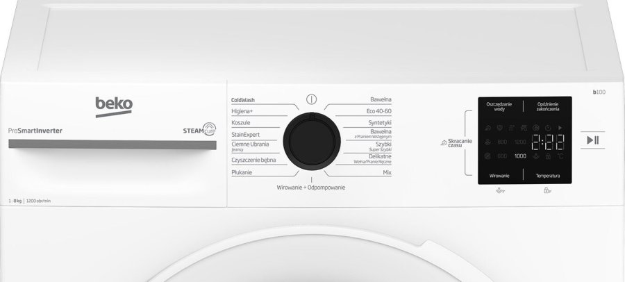 BEKO BM1WFU38225WW vaskemaskine b100 8 kg 1200 o/min AquaWave Hvid #3