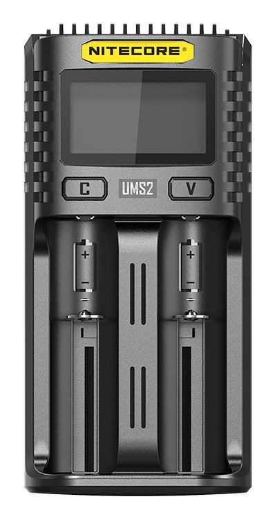 Nitecore UMS2 batterioplader Husholdningsbatteri DC #1