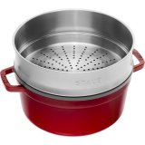 ZWILLING STAUB LA COCOTTE 5,25 L Rund Stbejern Gryde bradepande #10