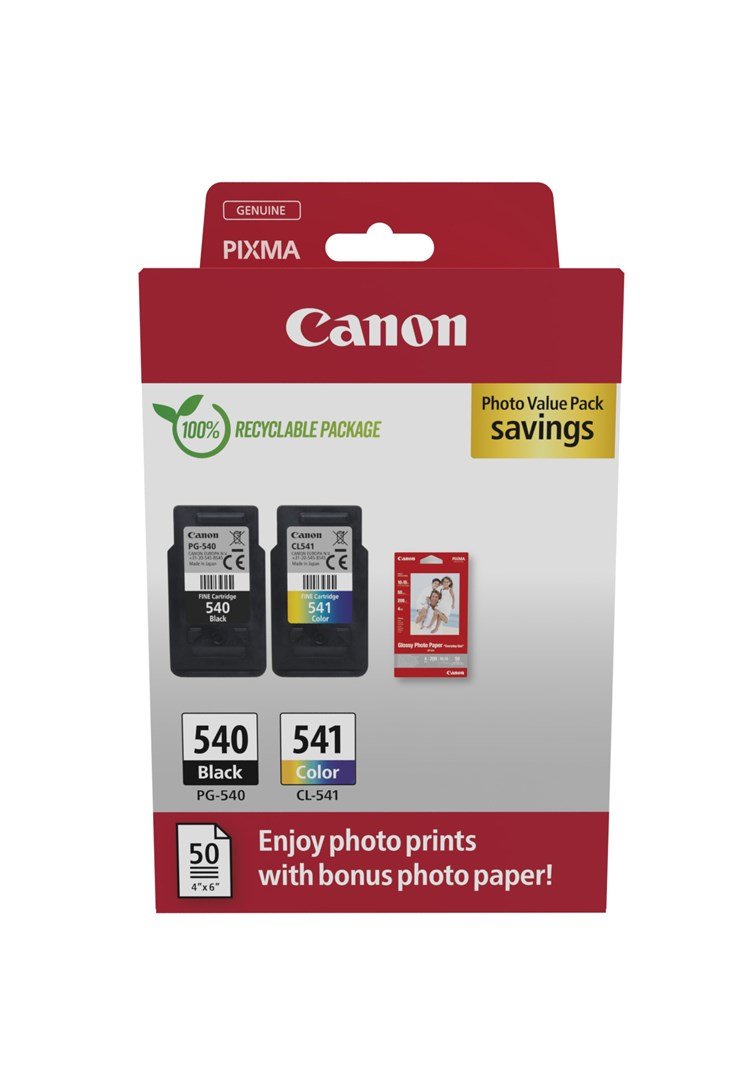 Canon 5225B013 blkpatron 2 stk Original Sort, Bl, Magenta, Gul #1