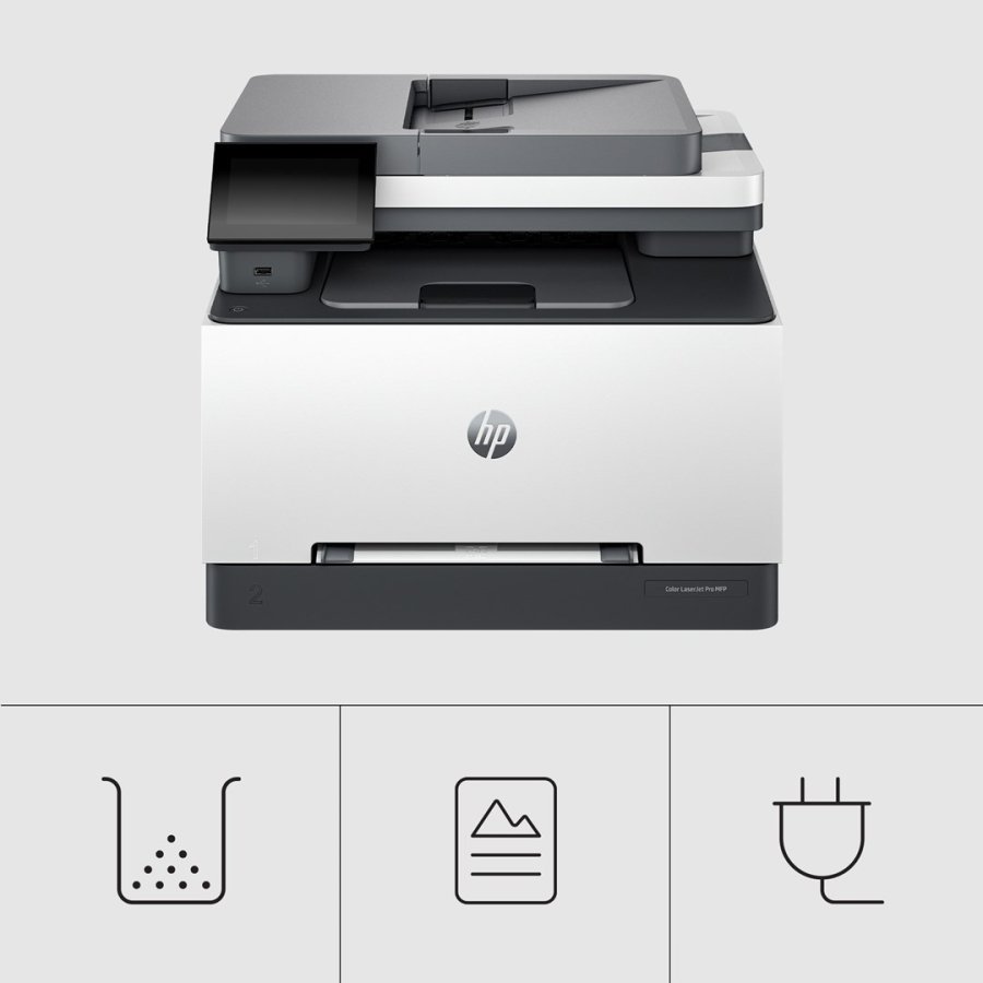 HP LaserJet Pro 3302sdw Tr�dl�st Multifunction Farve Printer, Kopimaskine, scanner; Dupleks #11
