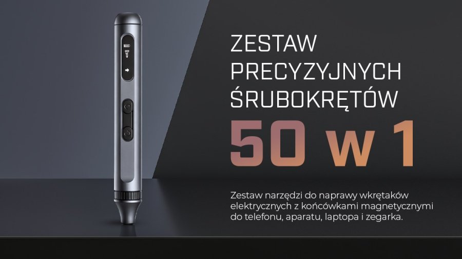 Extralink POWERLINK WKRETAK ELEKTRYCZNY 50 W 1 SET SCREWDRIVER ELECTRIC 50 IN 1 #10