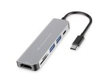 Conceptronic DONN02G dockingstation USB 3.2 Gen 1 (3.1 Gen 1) Type-C Aluminium #1