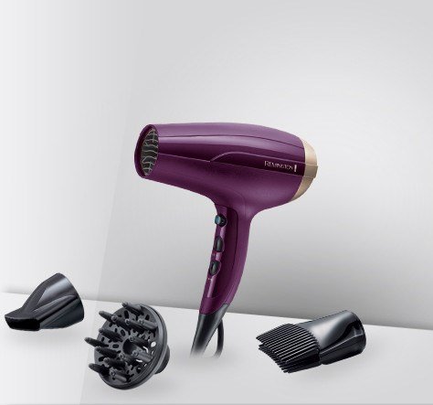Remington D5219 h�rt�rrer 2300 W Lilla #65