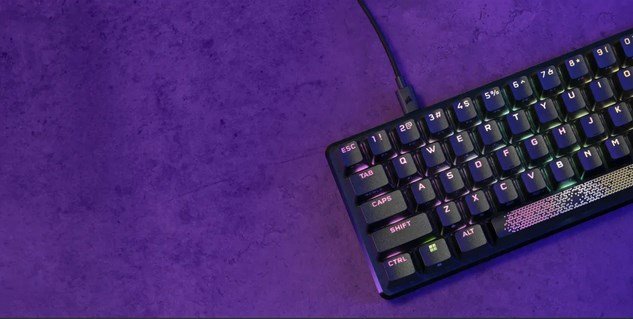 Corsair K65 PRO MINI tastatur Spil USB QWERTZ Tysk Sort #5