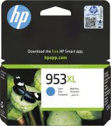 HP Original 953XL-blkpatron med hj kapacitet, cyan #1