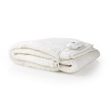 Nedis PEBL120CWT1 varmelagen og -pude Elektrisk tppe 60 W Hvid Polyester, Syntetisk uld #1