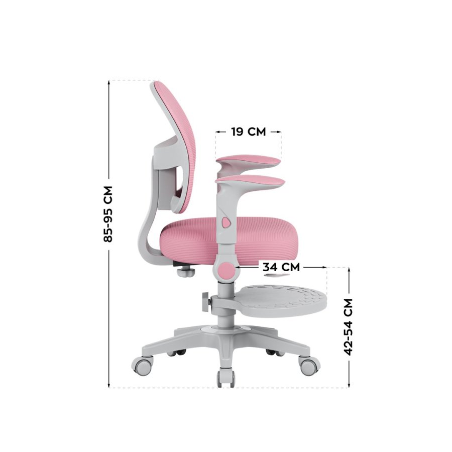 Junior 5.0 Pink drejestol #12