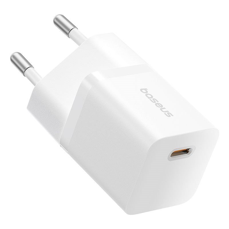 Baseus P10110909213-00 USB-C GaN5 mini 25W netoplader Hvid #2