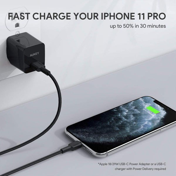 AUKEY CB-CL03 2 m Sort #10