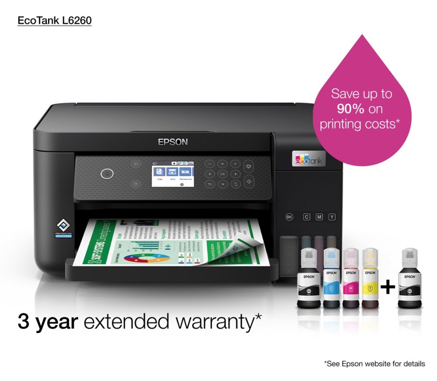 Epson L6260 Inkjet A4 4800 x 1200 dpi 33 sider pr. minut Wi-Fi #21