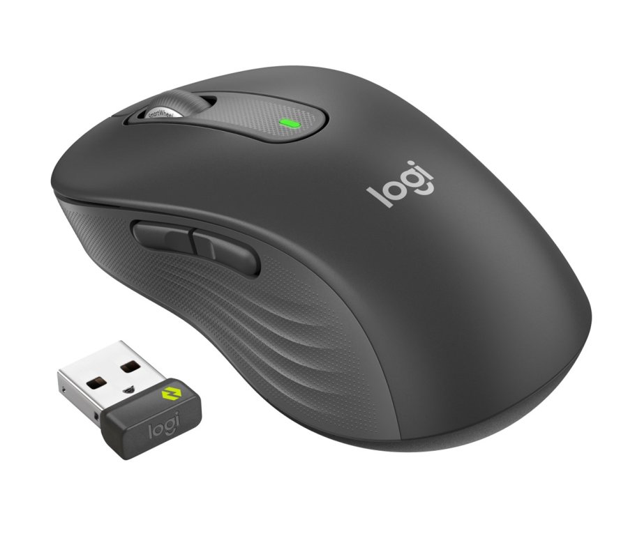 M650L Cordless Optical Mouse, USB, Sort #6