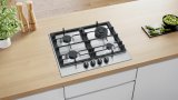 Bosch Serie 6 PCH6A5B90 kogeplade Rustfrit stl Indbygget 60 cm Gaskomfur 4 zone(s) #10
