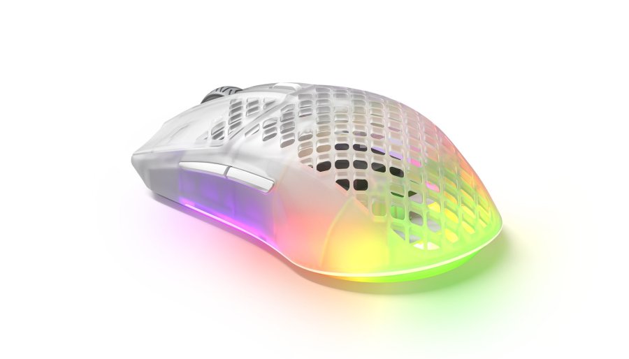 Steelseries Aerox 3 Wireless Ghost mus Spil Hjre hnd RF trdls + Bluetooth Optisk 18000 dpi #2